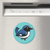 黒喉の青い反り マグネット (インサイチュ (食洗機))