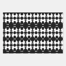 黒喪の木の樹皮パターン（の模様が）ある ラッピングペーパーシート