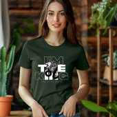 黒図解入りの、写真付きのいTシャツ Tシャツ