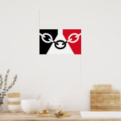 黒国旗のポスター ポスター (キッチン)