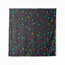 黒地にネオンブライトマーキング