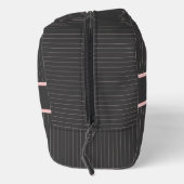黒地にピンクの細ストライプ ドップキット (右)