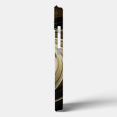 黒地に広がる黄金の渦 Case-Mate iPhoneケース (裏面 / 左)