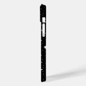 黒地に手描きの白い星 Case-Mate iPhoneケース (裏面 / 左)