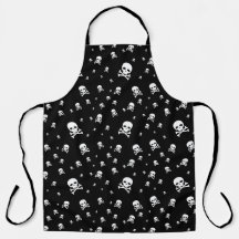 黒地に白い海賊スカルをウミガメ