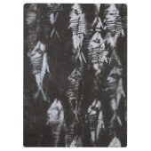 黒地に見える白身化石 クリップボード (裏面)