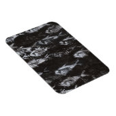 黒地に見える白身化石 マグネット (右側)