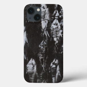 黒地に見える白身化石 iPhone 13ケース