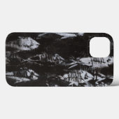 黒地に見える白身化石 Case-Mate iPhoneケース (裏面 (横))