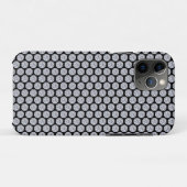 黒地に輝くダイヤモンド柄 Case-Mate iPhoneケース (裏面(横))