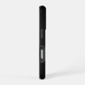 黒地に金色の多角形ロブスター・ザリガニ iPhoneケース (右側面)