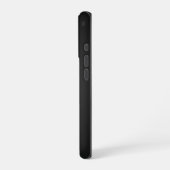 黒地に金色の多角形ロブスター・ザリガニ iPhoneケース (左側面)