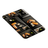 黒塗り寿司コレクション マグネット (右側)