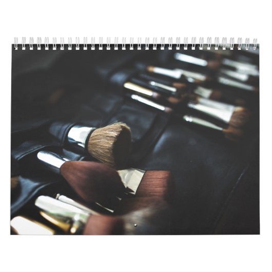 黒塗スタイリッシュりアーティスト カレンダー (カバー)