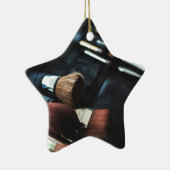 黒塗スタイリッシュりアーティスト セラミックオーナメント (右)