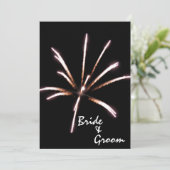 黒夏の花火結婚大会 招待状 (スタンド正面)