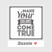 黒夢を叶え来え シール (シート)