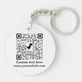 黒大理石と金ゴールド キーホルダー (裏面)