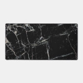 黒大理石のテクスチャ デスクマット (正面)