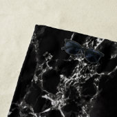 黒大理石ビーチタオル ビーチタオル (インサイチュ)