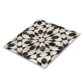 黒大理石モロッコモザイク タイル (側面)