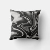 黒大理石化粧枕 クッション (裏面)