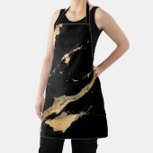 黒大理石金ゴールド エプロン (インサイチュ)