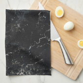 黒大理石 キッチンタオル (四つ折り)