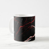 黒大理石 コーヒーマグカップ (正面左)