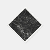 黒大理石 スタンダードカクテルナプキン (角)