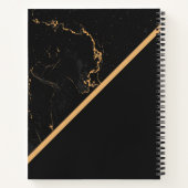 黒大理石 ノートブック (裏面)
