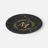 黒大理石 ペーパープレート (アングル)