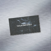 黒大理石 マグネット名刺 (インサイチュ)