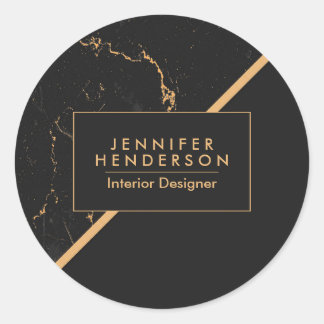 黒大理石 ラウンドシール