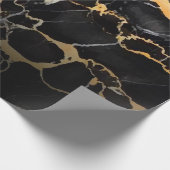 黒大理石 ラッピングペーパー (角)