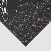 黒大理石/黒グリッター 薄葉紙 (詳細)