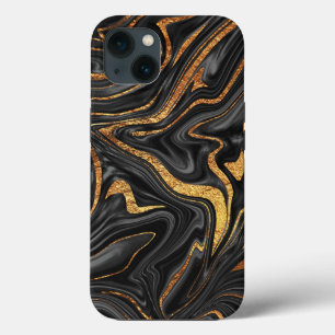 黒大理石#1 #decor #art iPhone 13ケース