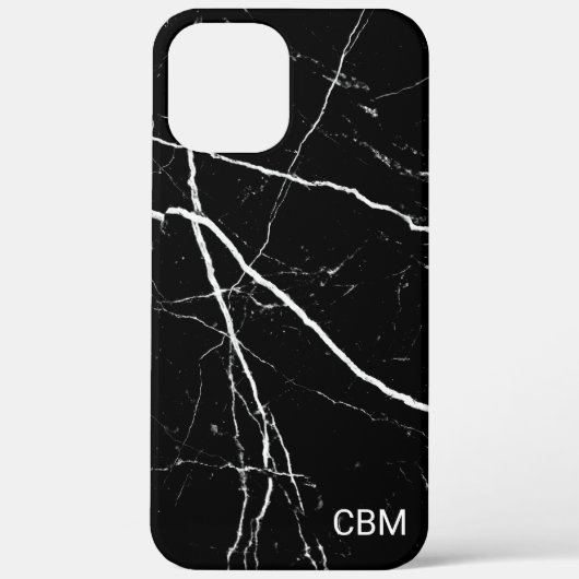 黒大理石 Case-Mate iPhoneケース (裏面)