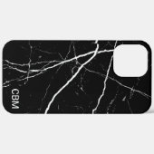 黒大理石 Case-Mate iPhoneケース (裏面 / 右)