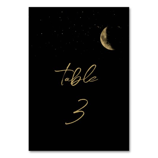 黒天体結婚のテーブル番号記号 テーブルナンバー (正面)