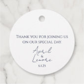 黒天月の満月の夜空 フェイバータグ (裏面)