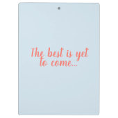 黒女最高のは未だ来出て来ぬ クリップボード (裏面)