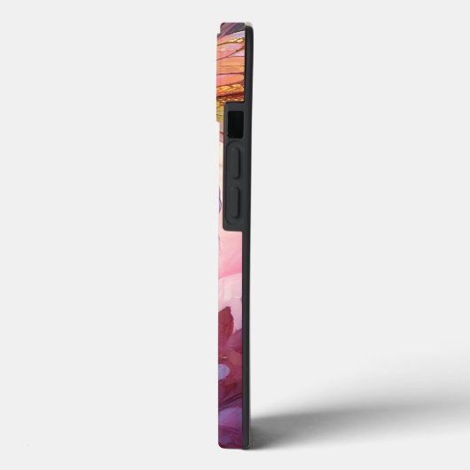 黒女神ピンクパープルファンタジーアート Case-Mate iPhoneケース (裏面 / 左)