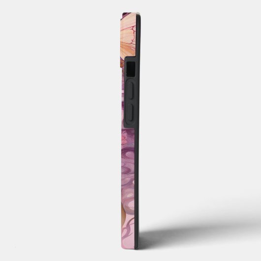 黒女神ピンクパープルファンタジーアート Case-Mate iPhoneケース (裏面 / 左)