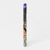 黒女神 |アフリカ系アメリカ人女性AIアート iPhoneケース (右側)