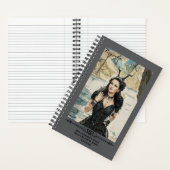 黒妖精の女王孔子善の悪の引用文ジャーナル ノートブック (内側)