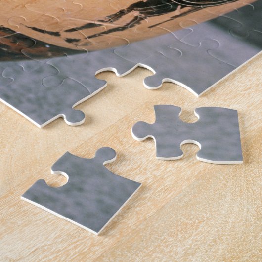 黒姿のアチックのつぼ、紀元前の5世紀 ジグソーパズル (側面)