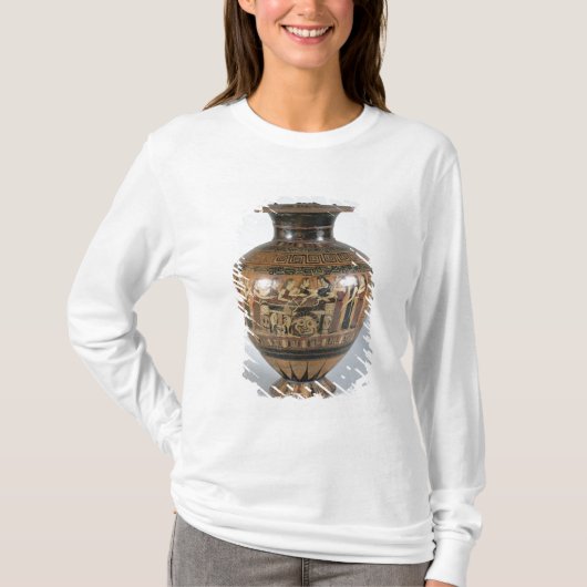 黒姿のhydria tシャツ (正面)