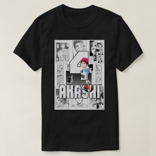 黒子の籠明石清十郎1 Tシャツ (デザイン正面)
