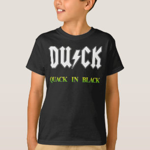 黒子供のアヒルのにせ医者 Tシャツ